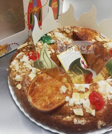 Roscón de reyes sin gluten