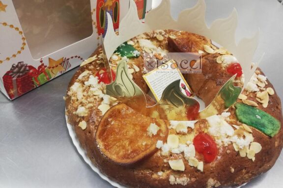 Roscón de reyes sin gluten